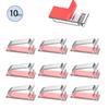 5/10/20 Pcs Self Adhesive Cable Management Clips Cable Organizers Wire Clips Cord Holder for TV PC under Desk Home Off