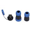 Luftfahrtsteckerbuchse IP68 Wasserdicht Lötlos Stecker Buchse Paar Verbinder 250V 45A LP28