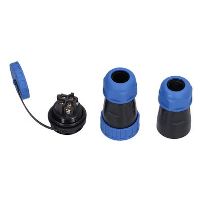 Soclu Conector Aviation IP68 Impermeabil Fără Lipire Pereche Mamă-Tată Conector 250V 45A LP28