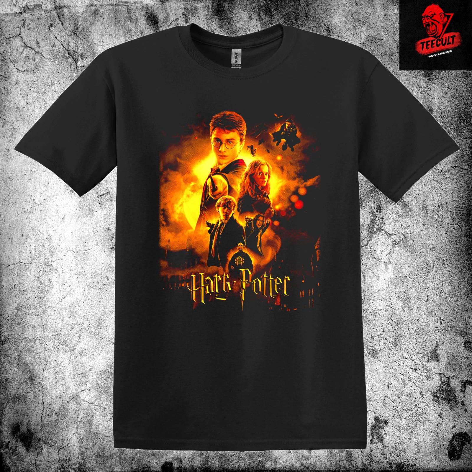 Men s and Women s T-shirts Harry Potter Fantasy Movie Character Unisex Cotton Vintage S
