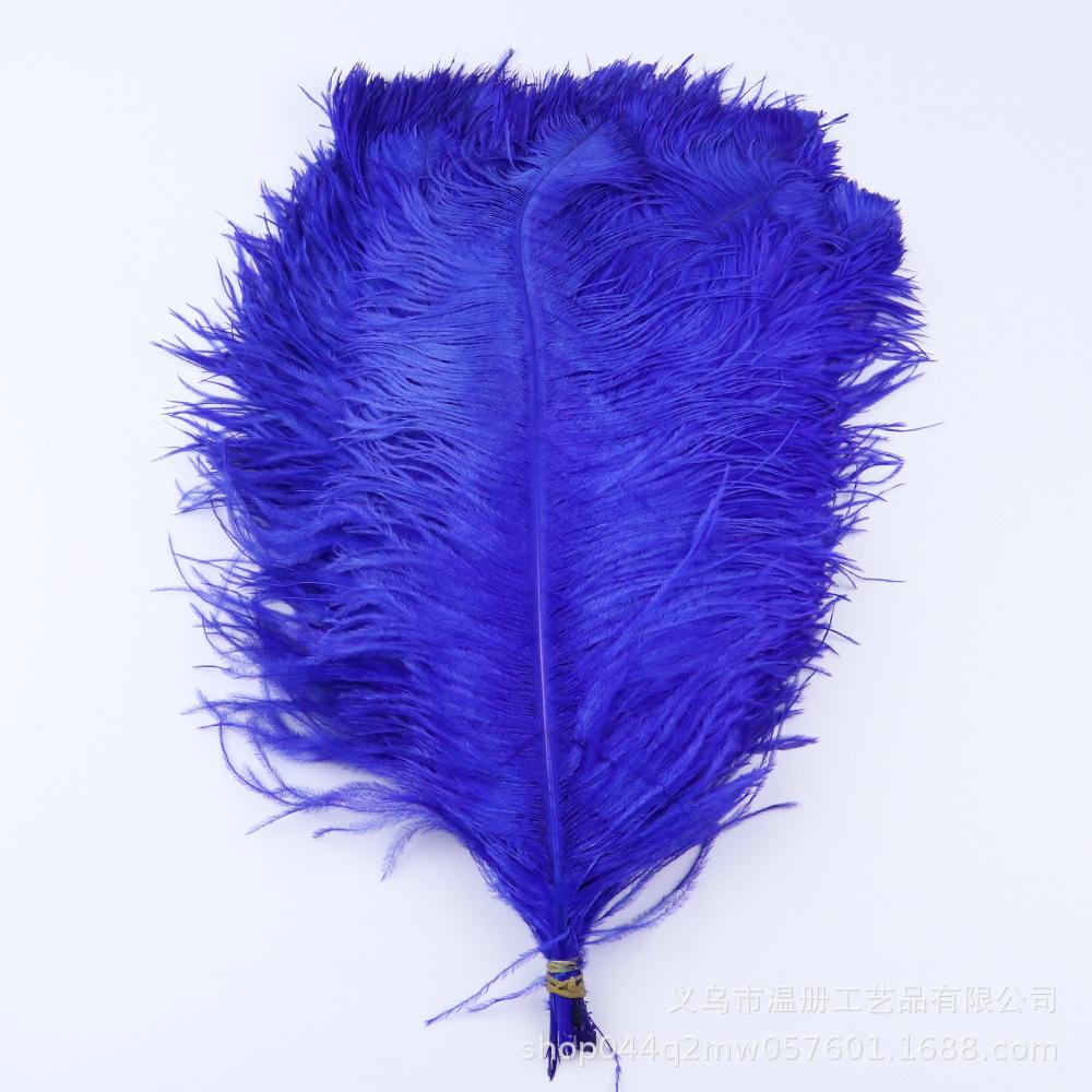 45-50Cm South African Ostrich Hair Modern Feather Lamp Wedding Stage Decoration High Quality Ostrich Hair