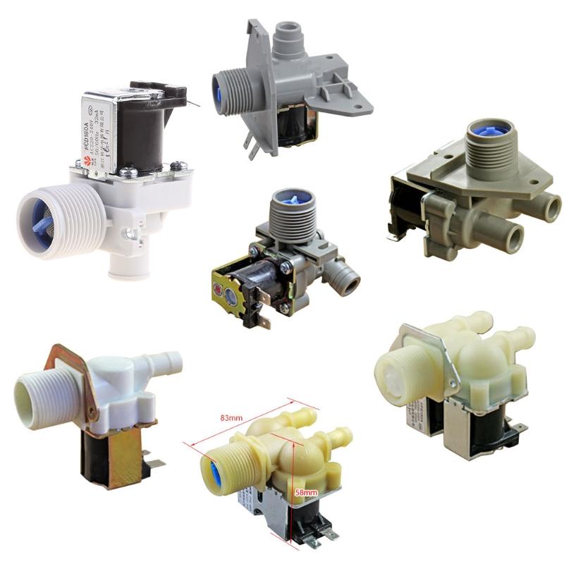 Elettrovalvola Solenoide per Ingresso Acqua di Alimentazione Valvola Solenoide per Valvola Normalmente Chiusa Elettrovalvola Solenoide per Lavatrice Elettrica per Va