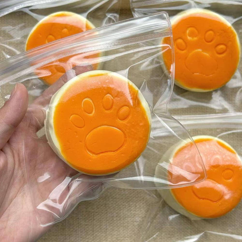 Cat Paw Squeeze Toy Soft Slow Rebound Pinch Toy For Stress Relief Cute Anxiety Relief Toy For Kids & Adults