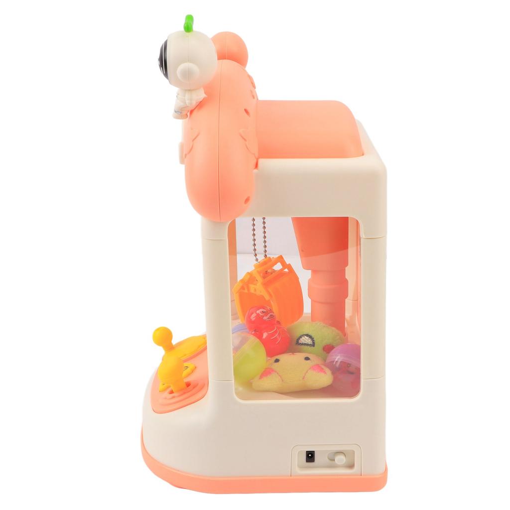 Mini Automat z Chwytakiem Elektryczne Gry Zręcznościowe Chwytak Zabawka Mini Automat z Klamrą do Łapania Lalek z Oddychaniem