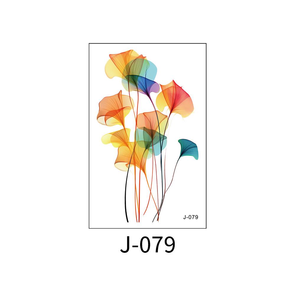 Aquarell Blumen Temporäre Tattoos: Wasserfest, Schweißfest, Langanhaltend für Fotografie, Handgelenke, Knöchel