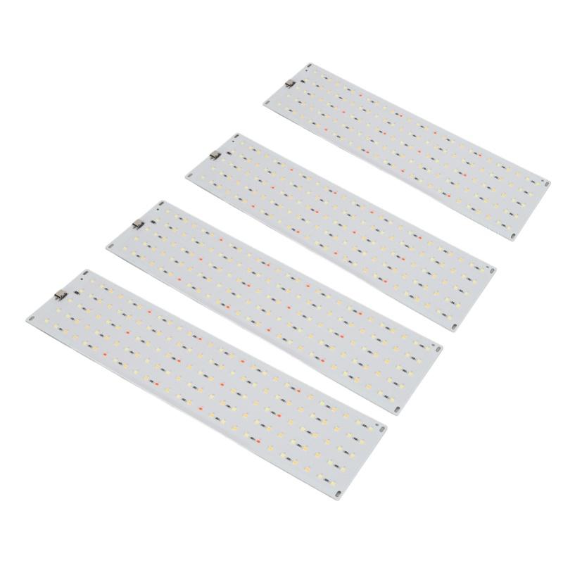 Cabinet Plant Grow Light 35W Full Spectrum 3H 9H 12H Timer Ultra Thin Panel LED Grow Lamp For Indoor 100-240V US Plug