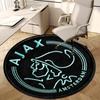 Personalized Ajax FC Round Chair Office Rug - Perfect for Mat, Office Chair & More - Ideal Gift for Birthdays and Holidays
