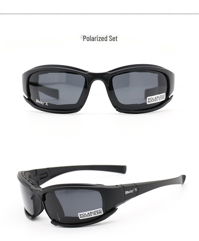 Spot Daisy X7 Tactical Windproof Goggles: Military, Shooting, Off-road, Polarized Motorcycle Glasses