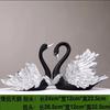 Elegant Resin Swan Couple Decor Living Room TV Cabinet Bar Shelf Luxury Home Decoration Gift