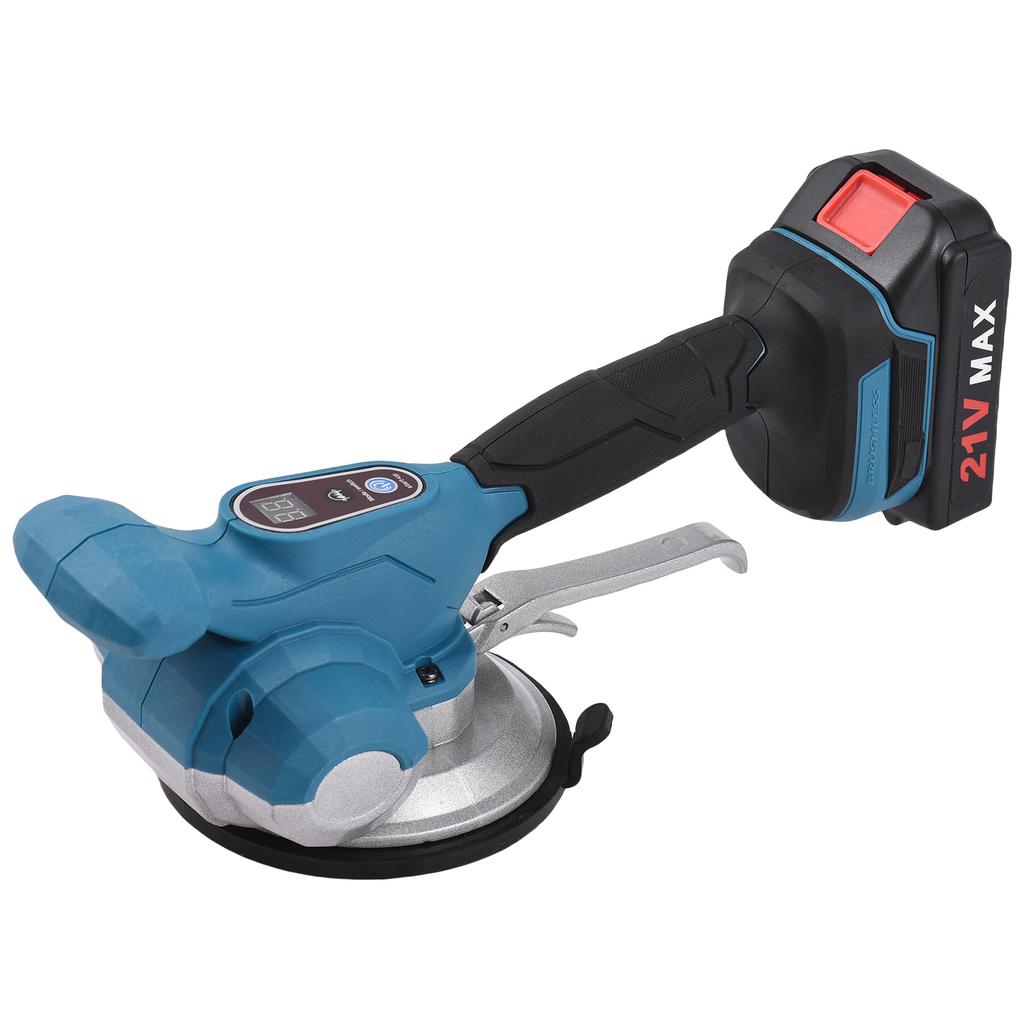 Tile Vibration Levelling Machine 21V Battery Tiling Tool with 6 Speed High Loading Capacity Wall Floor Tiles Laying Vibrating Tool Enla