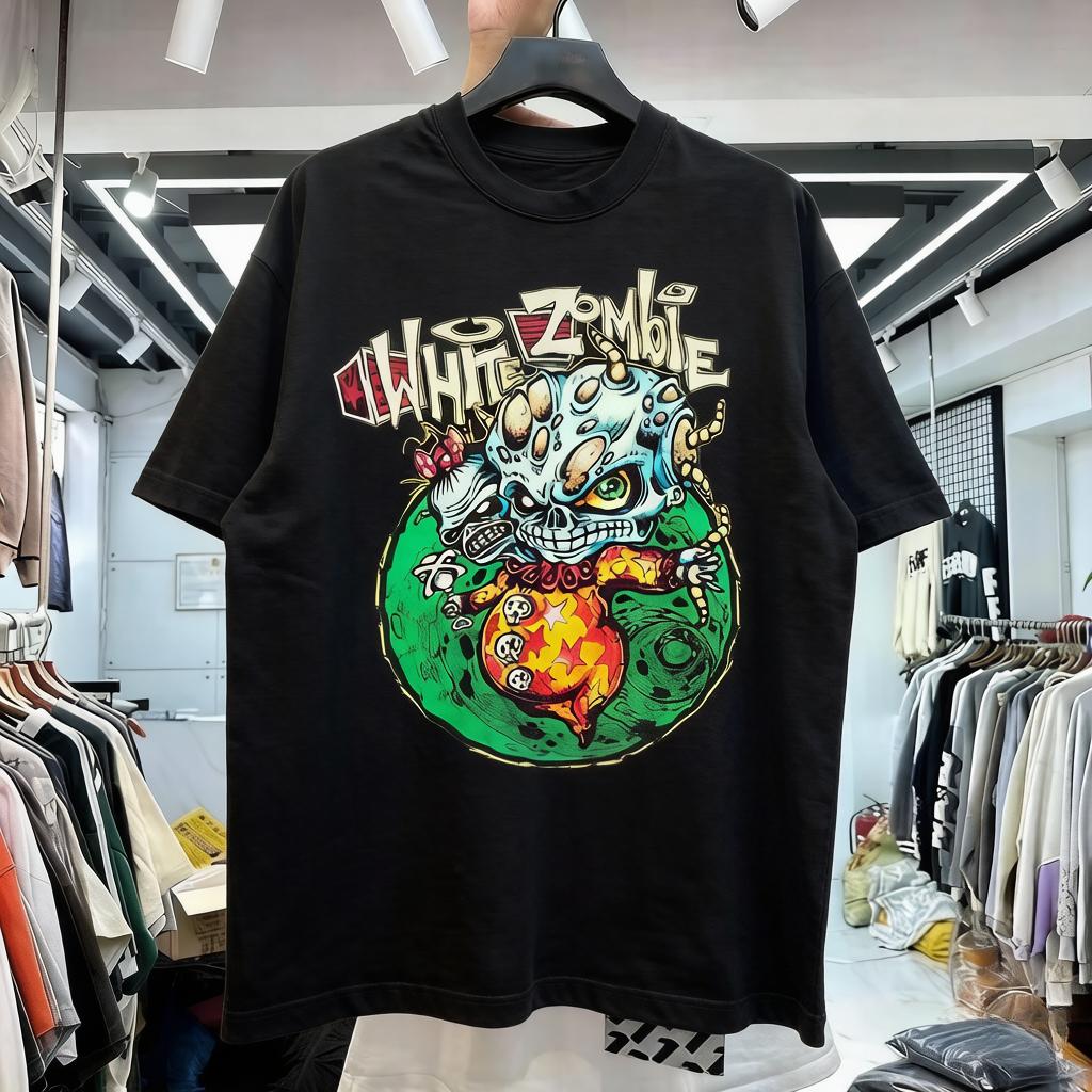

Summer New White Zombie T Shirt Basic Style Unisex Women Unisex Tee Cheap Clothing Y2k Clothes Unisex Unisexs Tshirts XXL