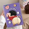 Cra-yons Shin-chans Funny Tablet Case For iPad Air 4 5 M3 M2 1 2 M4 11inch Mini 6 7 Pro 2025 Pro 11th 10th 9th 8th 7th 12.9inch