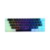 LED Mechanical Keyboard Hot Swappable Gaming Keyboard Corded Keyboard 61 Keys Gaming Keyboard for Computer Laptop