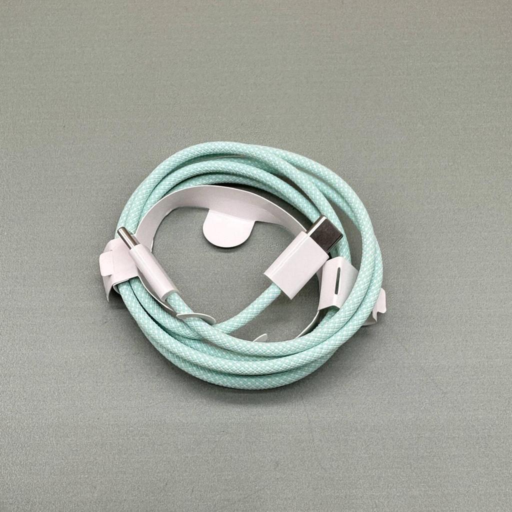 Knitted Macaron PD20W Double C Cable for Apple 16/15/14/13 Devices