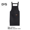 Widen Shoulder Straps Kitchen Apron with Pocket Polyester Cotton Gardening Chef Cooking Apron