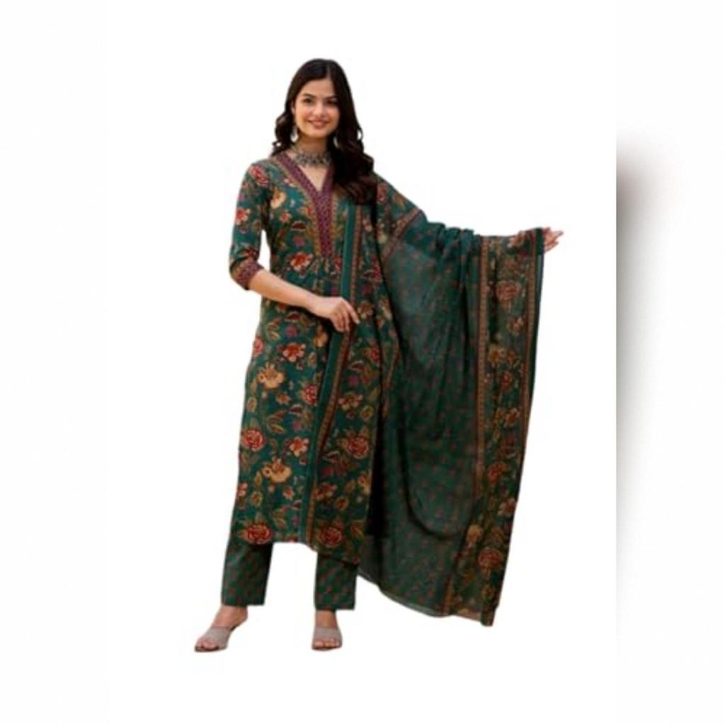 FABNEX kurta set for women | Women Kurta | Women Kurta Sets Kurtis | Women Kurta Pant Set | Women Kurta Pant Set Women Kurti Set with Pant (K-71) (S)