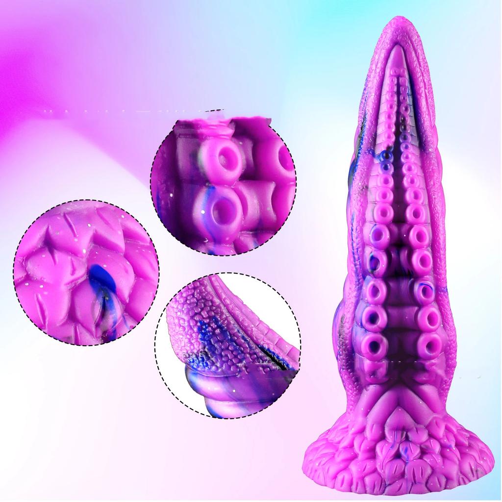 Posterior Anal Plug Shaped Dildo  Liquid Silicone Dildo  Manual Sex Product Female Masturbator  Adult Product