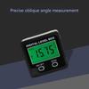 Auto Rotating Digital Angles Meter With Backlights Display Double Measurement Mode Magnetic Base For Woodworking