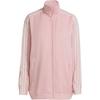 Originals Firebird Ruffled Three Stripe Sports Stand Collar Zip Loose Jacket Women Jacket KC8812