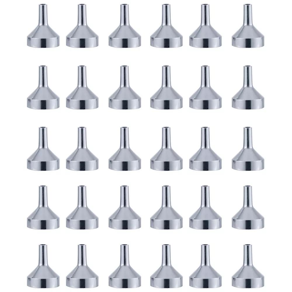 Metal For Small Bottles Filling Bottles  Accessories Perfume Funnels Liquid Refill Tools Funnel Set