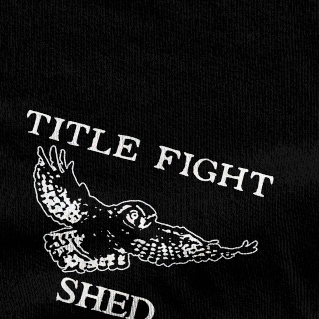 Title Fight Shed Owl for Men Women T Shirts Floral Green Merchandise Awesome Tee Shirt T-Shirts Cotton New Arrival Clothing