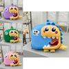 Cute Dinosaur Baby Shell Backpack Lightweight Cartoon School Bag For Kids In Pink Green And Blue