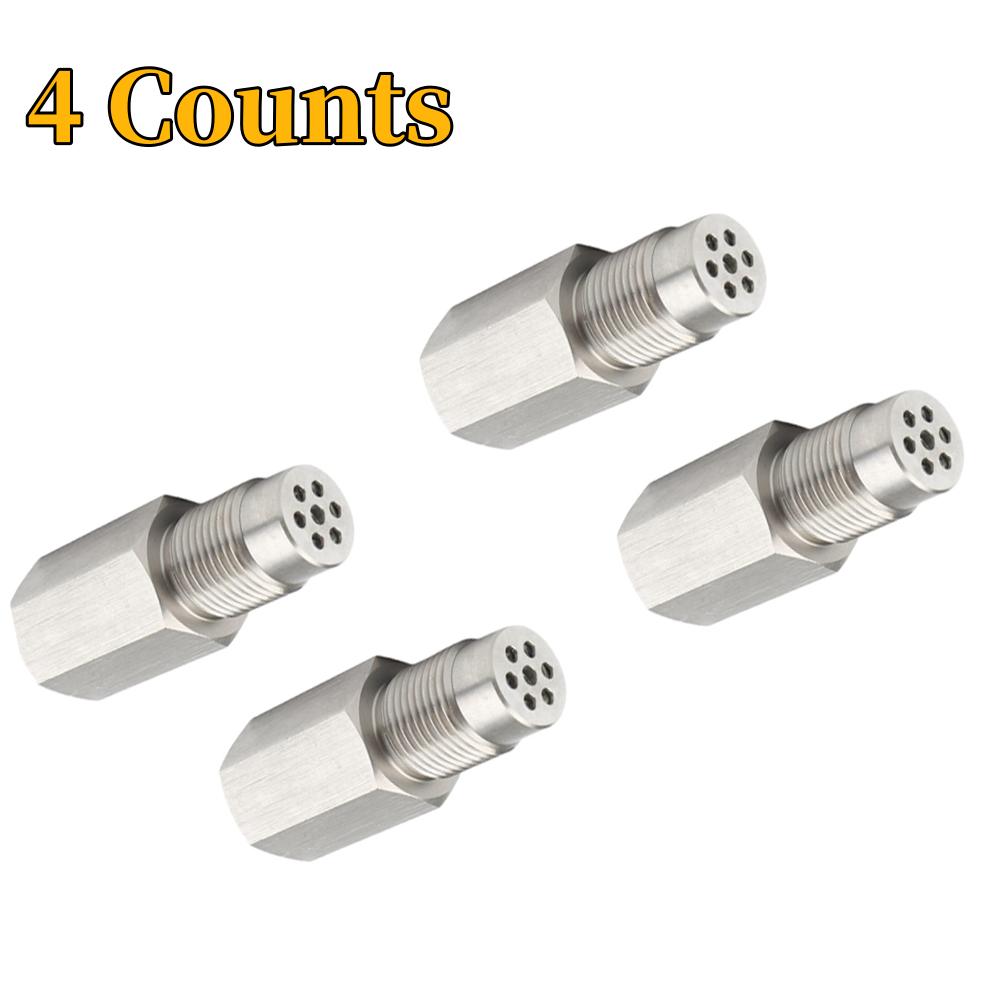 4PCS Sensor Spacer Adapter Check Engine Light CEL mini catalyst O2 Sensor Spacer Adapter M18X1.5 4PCS