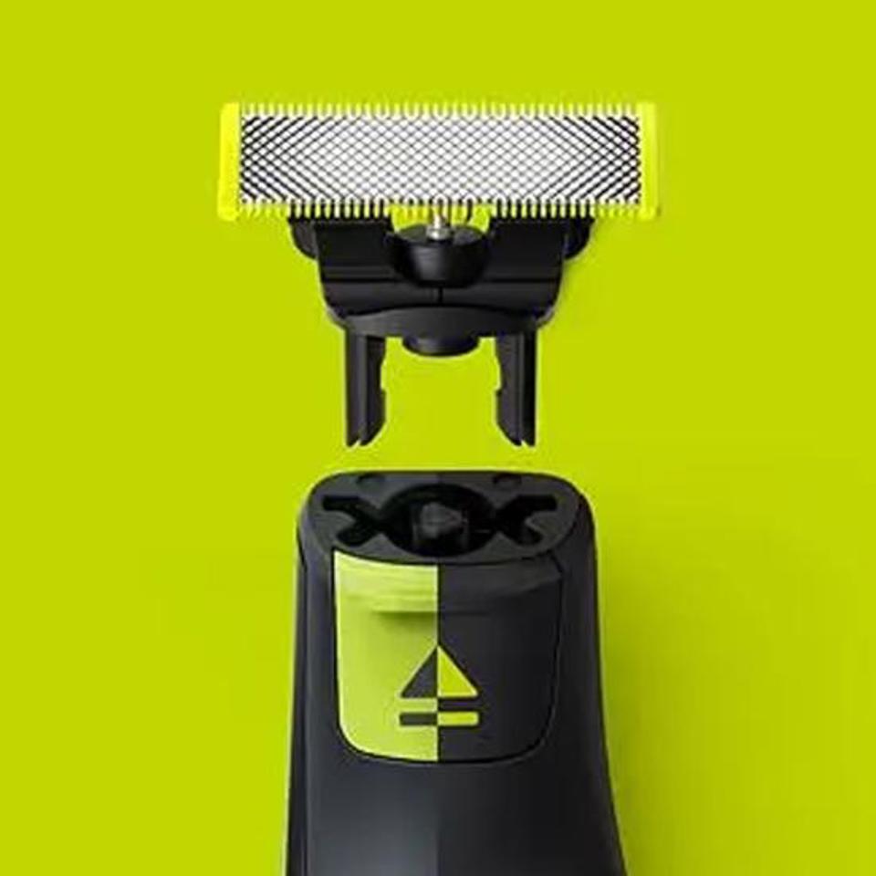 2 Stück Klingenersatz für Philips One Blade QP220/50 Elektrorasierer Edelstahl Herrenrasierer Barttrimmer Klingenkopf Ehemann
