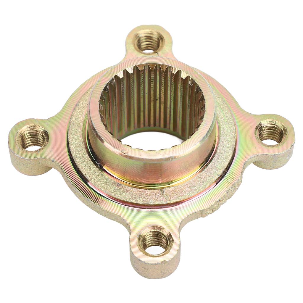 Jantă Roată Frână pe Disc 28 de Dinți Butuc Suport Disc Frână Aliaj Metalic Auriu pentru ATV Go Kart Vehicul Modificat de Teren