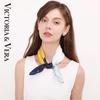 VICTORIA&VERA Mulberry Silk Printed Scarf