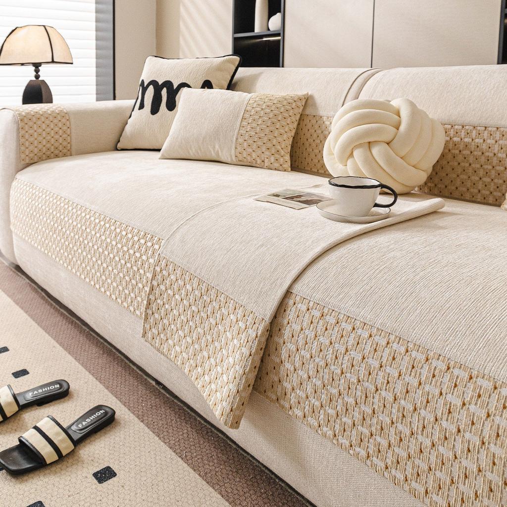 Couch Mat Simple Sofa Cover Cloth New All Season Universal Sofa Towel Soft And Comfortable With Washable And Easy To Lay 1Pcs