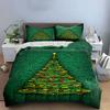 Christmas Tree, Star, Ornaments. Bedding Sets Duvet Cover Sets Duvet Covers Pillowcases(1 * Duvet Cover 2 * Pillowcases Without Duvet Insert)