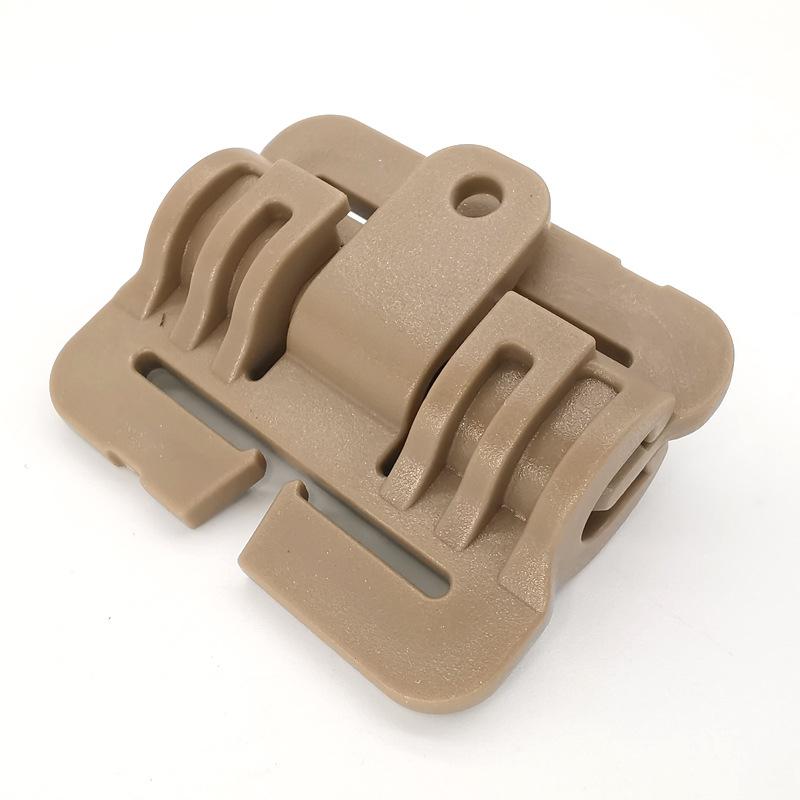 Tactical Vest Quick Release Buckle Slider Plastic Buckle Insert Strip Modular Strip Hinge for Tactical Vest Replacement