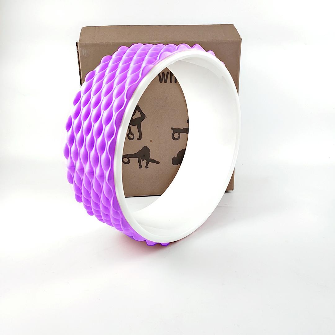 

Колесо для йоги из ТПЭ для начинающих: Тренажер для прогиба спины и раскрытия спины, круг для йоги и пилатеса Дхарма