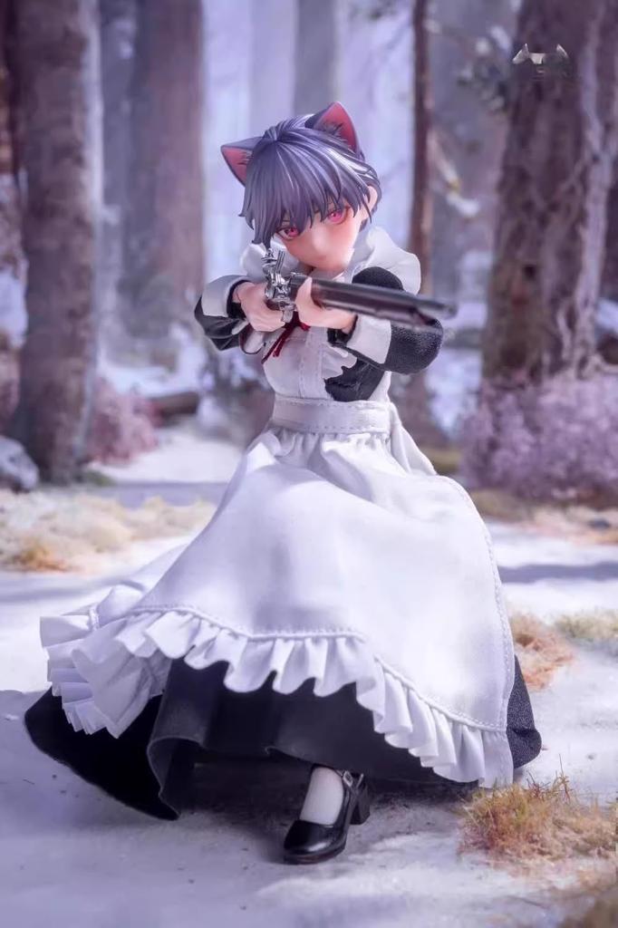 SYXLCYGJ HASUKI Feiqizi Articulated Action Complete Set PA010 1/12 Scale, Approx. 15.5cm Tall, Musketeer, Figure,