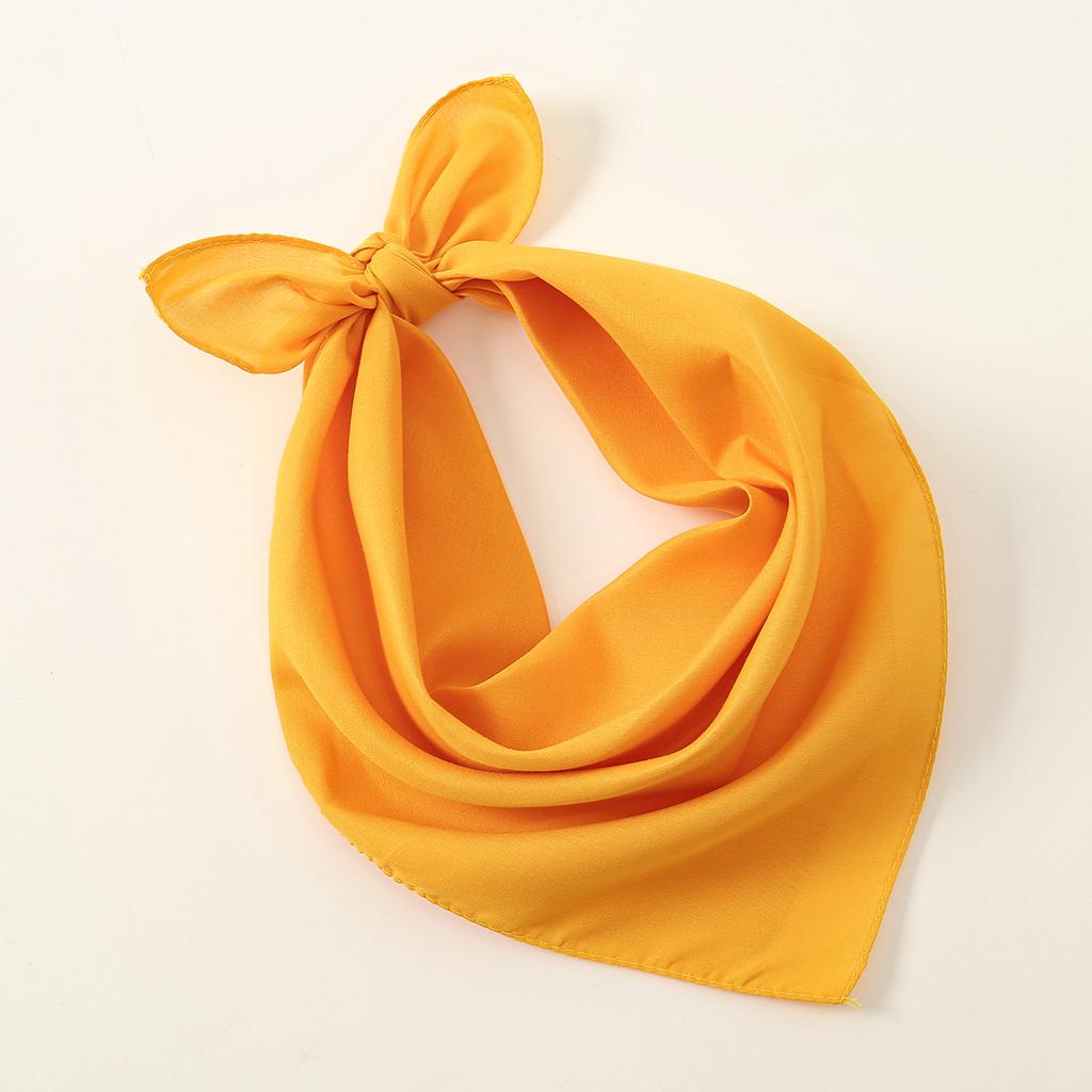 Einfacher quadratischer Polyester-Schal für Damen, Schaloberteil, Kopftücher, Leichte Halstücher, Haarbandana, Halstuch, Muslimischer Hijab