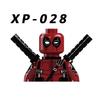 Nowe klocki budowlane Wolverine Deadpool Mini figurki akcji