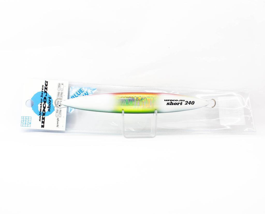 Uroco Metal Jig Uroco Short 240 grams Blue Glow 603 (6146)