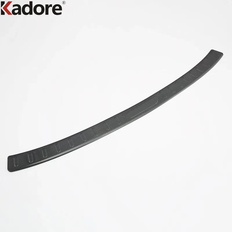 Rear Trunk Bumper Cover Trim For Mazda CX-5 CX-8 2017-  2024 Steel Car Tailgate Door Sill Plate Guard Pad Accessories