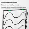 Kitchen Organizer Rack Wall Hanging Pot Cover Rack Five-Layer Pot Lid Metal Rust-Free Multifunctional Rack Pot Lid Storage Rack