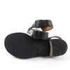 Great CHURCH'S Sandals RHONDA Cross Strap Flat Leather black leather Women 35.5 Used