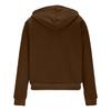 Herren Fleece Kapuzensweatshirt, Lässiges Langarm-Cardigan-Sweatshirt