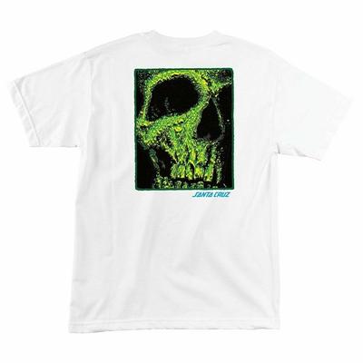 Santa Cruz STREET CREEP REDUX Skateboard T Shirt WHITE