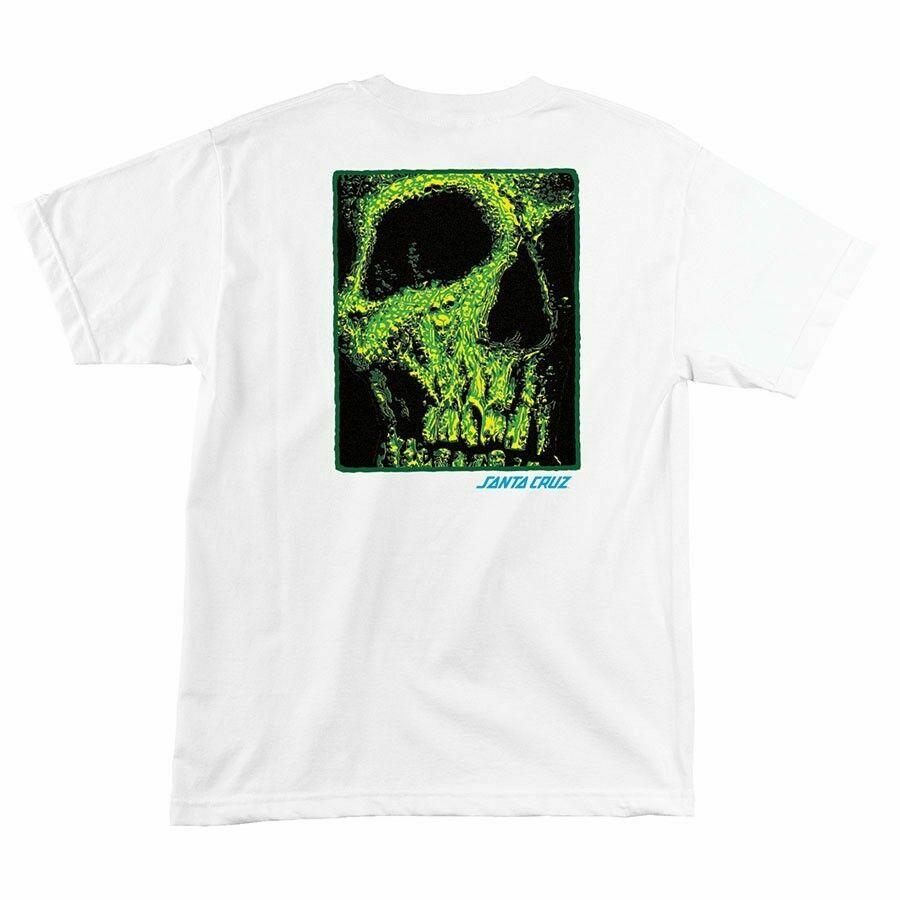 Santa Cruz STREET CREEP REDUX Skateboard T Shirt WHITE S разноцветный