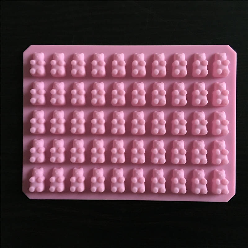Stampi in Silicone per Torte Caramelle Orsetti Gommosi Forma Orso Stampo Orso Gommoso Stampo Silicone Fabbricatore di Cioccolato in Gomma