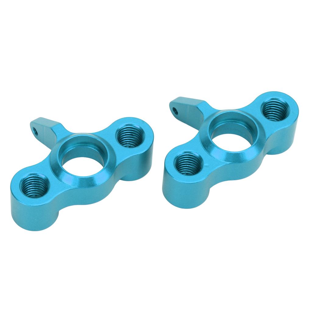 2Pcs RC Metal Steering Knuckles Replacement RC Aluminum Alloy Steering Hub Carrier for JLB 1Celsius10 Truck