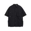 Tide Brand Summer New Ultra-Thin Quick-Dry Japanese Workwear Short-Sleeve Retro Loose Shirt