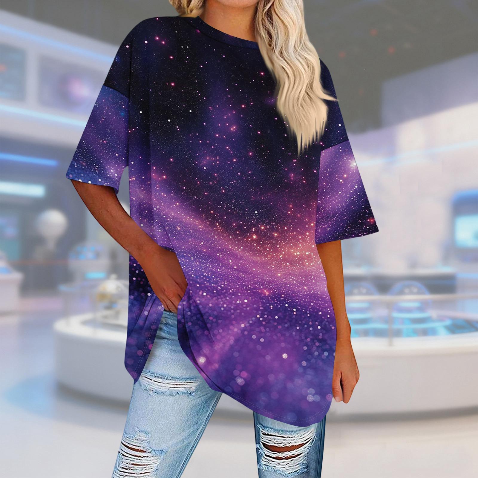 

Женская футболка футболка принт короткий рукав повседневная выходная мода базовая обычная топ Ст. День Патрика S