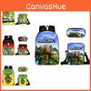 Minecraft Cartoon Game Character Printed Children Large Capacity Backpack