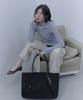 Haebeueoweil Sheer High-Neck T-Shirt (Bl)